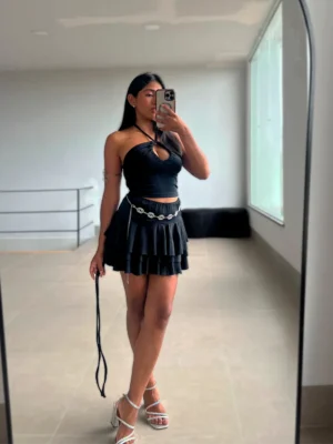 Minissaia Com Short Patrícia
