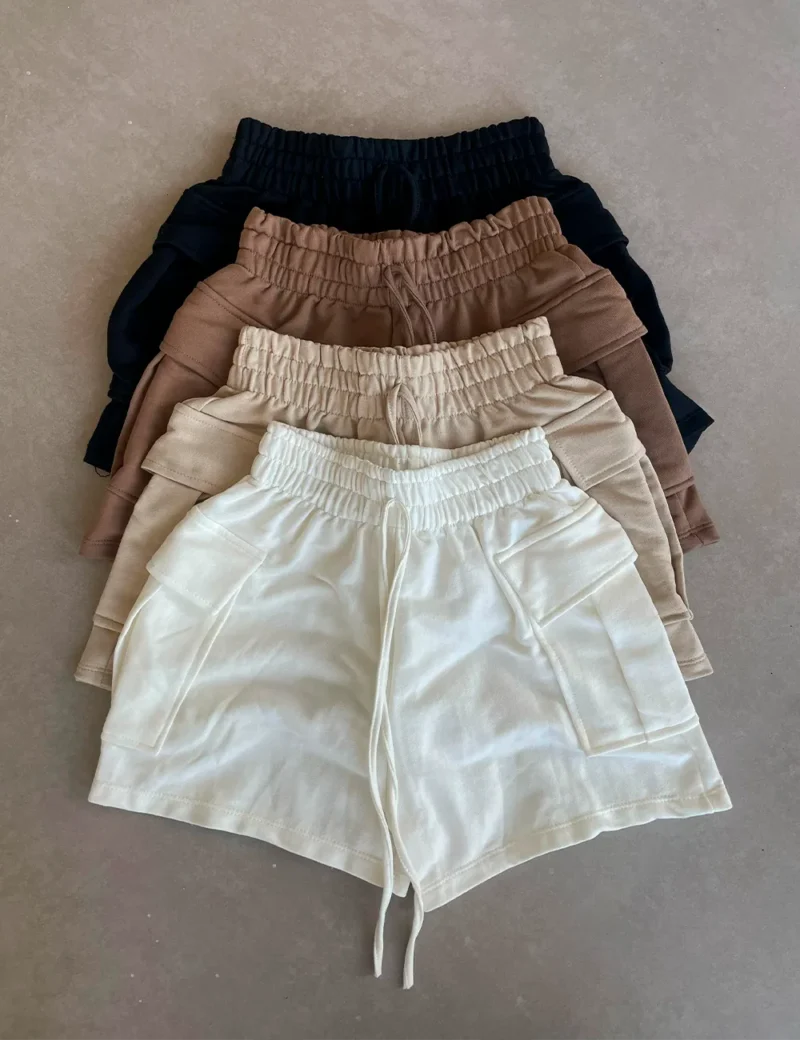 Short Moletom Cargo