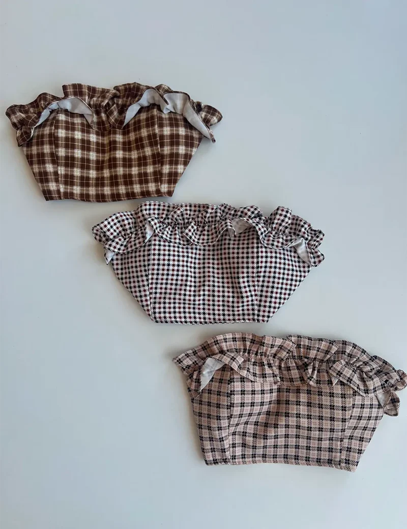 Cropped Xadrez FruFru