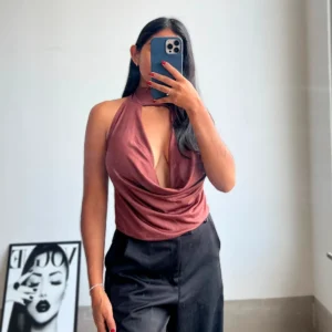 Cropped Gola Alta