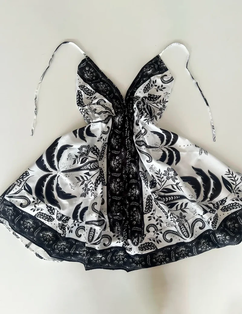 Vestido Indiano Crepe Seda