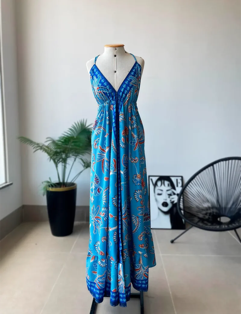 Vestido Indiano Tropical - Imagem 10