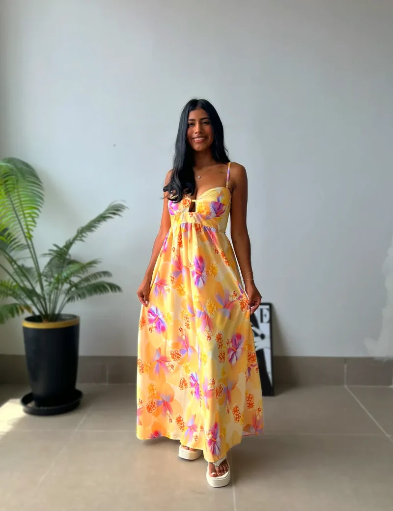 Vestido Aura Estampado - Imagem 6