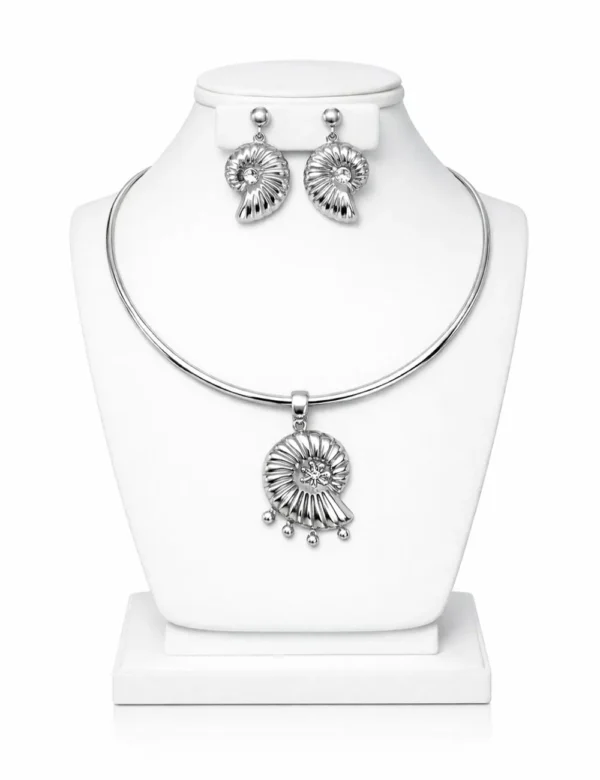 Conjunto Colar Concha