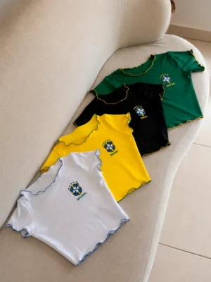 Cropped Canarinho