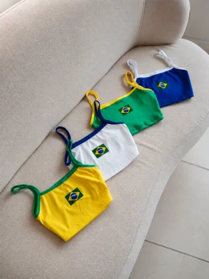 Top Alcinha Brasil Modelo 2